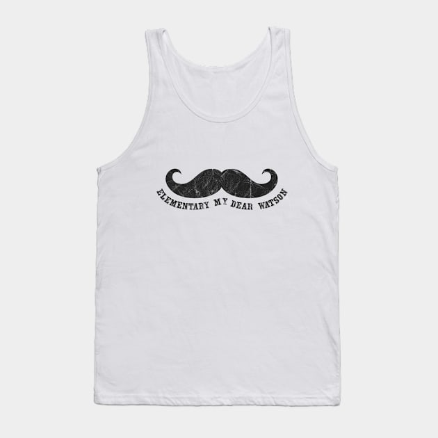 Elementary my dear Watson Tank Top by Hub Design